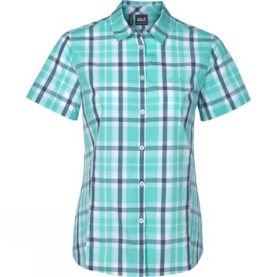 Camisa Jack Wolfskin Aoraki Mujer - Verde - Chile XNV470923